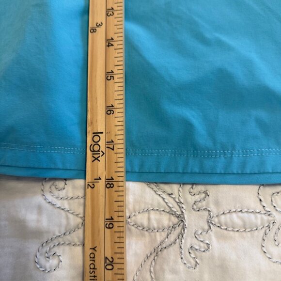 Lands' End Women's Quick Dry Board Skort Swim Skirt Blue Color Block Size 22W - Picture 10 of 10